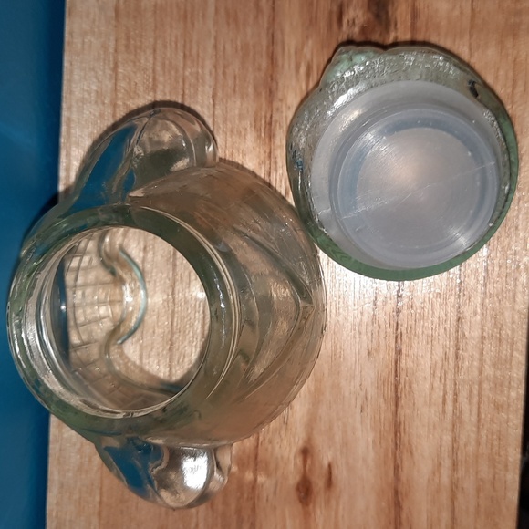 Vintage Glass Bear Lidded Jar/Canister - Picture 9 of 9